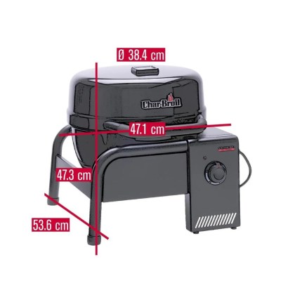 Ηλεκτρική ψησταριά Patio Bistro Cube E Black Char Broil (6)